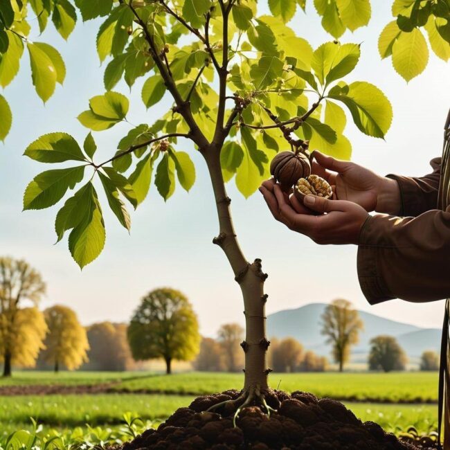 Gleba i warunki idealne dla orzechów włoskich