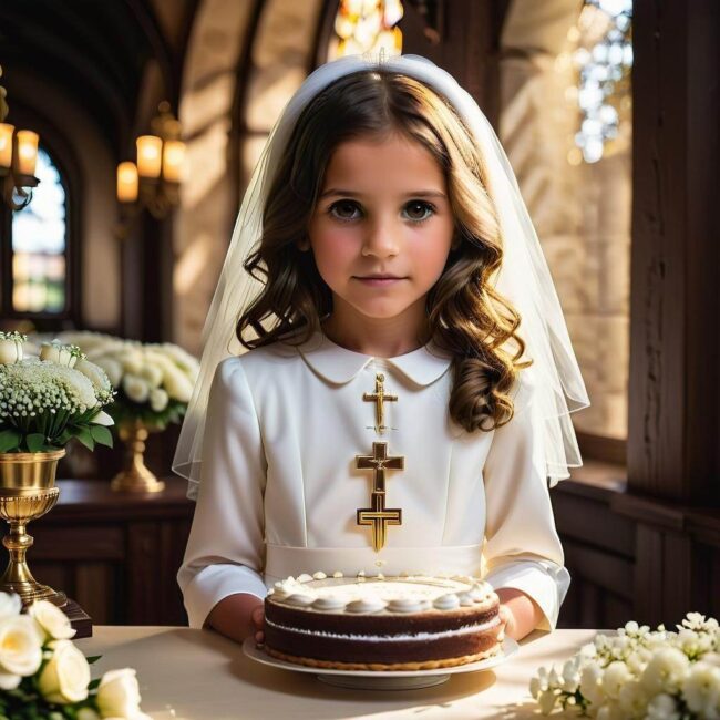 Inspiracje dla zaproszeń komunijnych dla dziewczynek