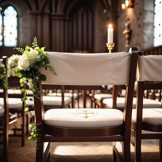 Inspirujące zdjęcia dekoracji krzeseł