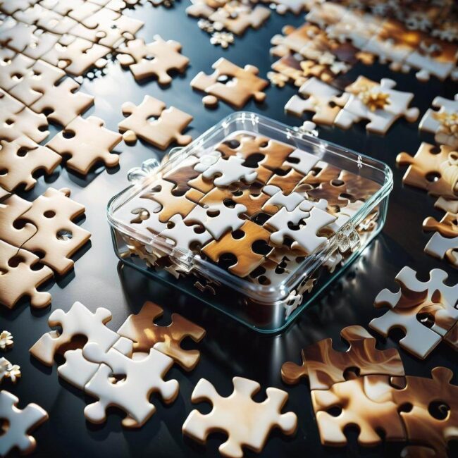 Urozmaicenie układania różnych rodzajów puzzli