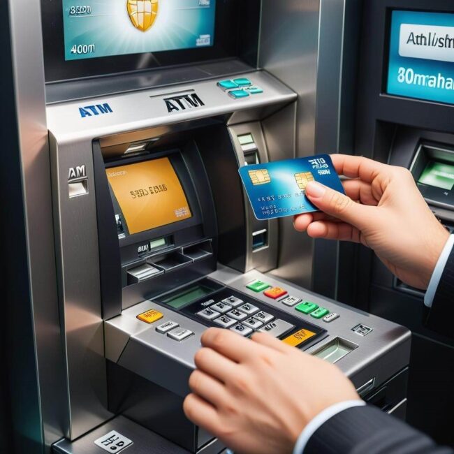 Wkładanie karty do bankomatu co warto wiedzieć